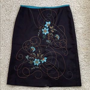 Beautiful embroidered skirt